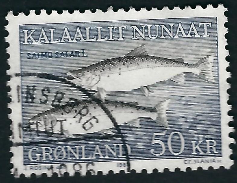 Greenland #141 Used VF SCV $10...Consider before prices rise!