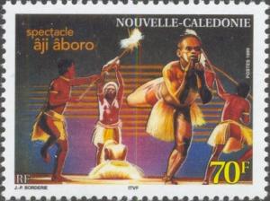 New Caledonia Scott #'s 837 MNH