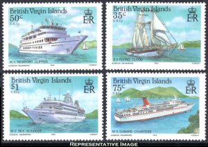 Virgin Islands Scott 524-527 Mint never hinged.