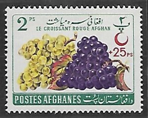 Afghanistan # B43 - Grapes, Surcharged - MNH.....{BLW21}