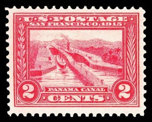 Scott 398 1913 2c Panama-Pacific Perforated 12 Issue Mint VF OG NH Cat $35