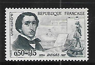 FRANCE, B346, MNH, EDGAR DEGAS