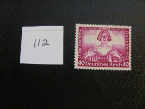 Germany  1933 MNH  SC B57 SINGLE  VF/XF 950 EUROS (112)