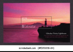 GIBRALTAR - 2007 GIBRALTAR TRINITY LIGHTHOUSE - MINIATURE SHEET MINT NH