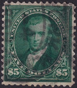 #278 Used, F-VF, Shallow thin (CV $600 - ID49436) - Joseph Luft