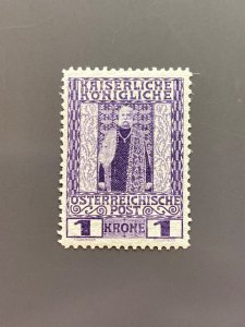 Austria 124 VF MH. Scott $ 12.00