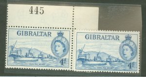 Gibraltar #138/138v  Single