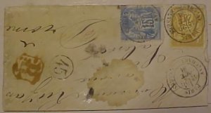 FRANCE REGISTERED 1881 PARIS