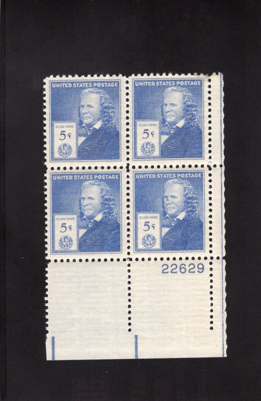 892 Howe, MNH LR-PB/4 (#22629)