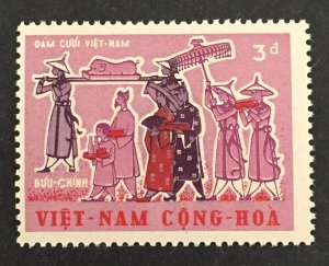 Vietnam(South) 1967 #315, Wedding Procession, MNH.