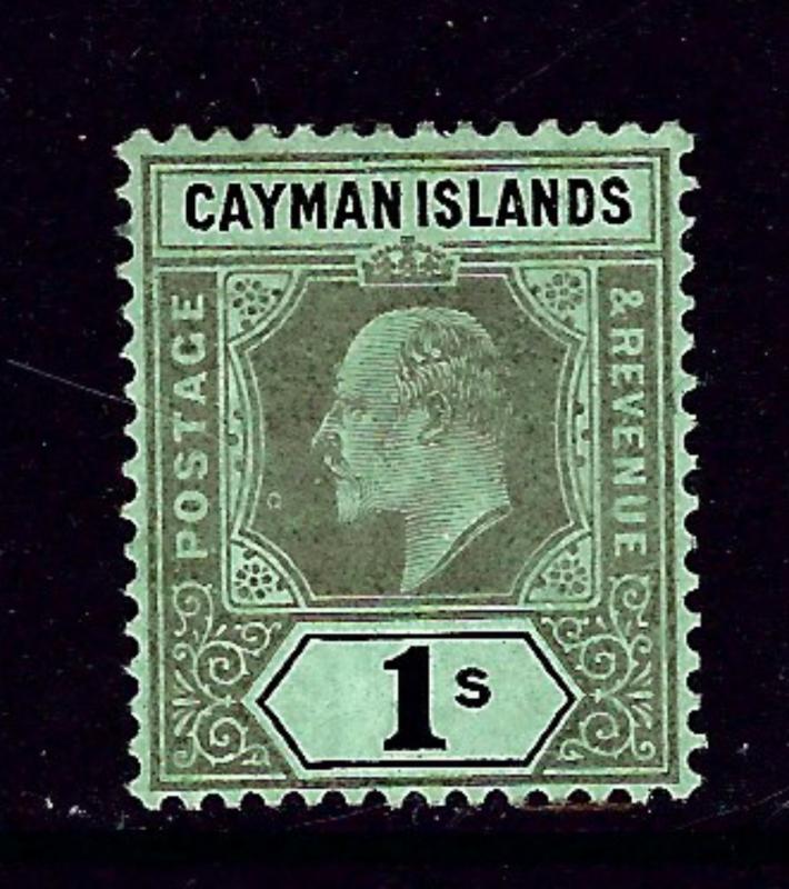 Cayman Is 27 MH 1909 issue 