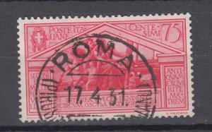 J43995 JL Stamps 1930 italy used #253