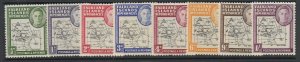 Falkland Islands Dependencies, Scott 1L1-1L8 (SG G1-G8), MLH/NH