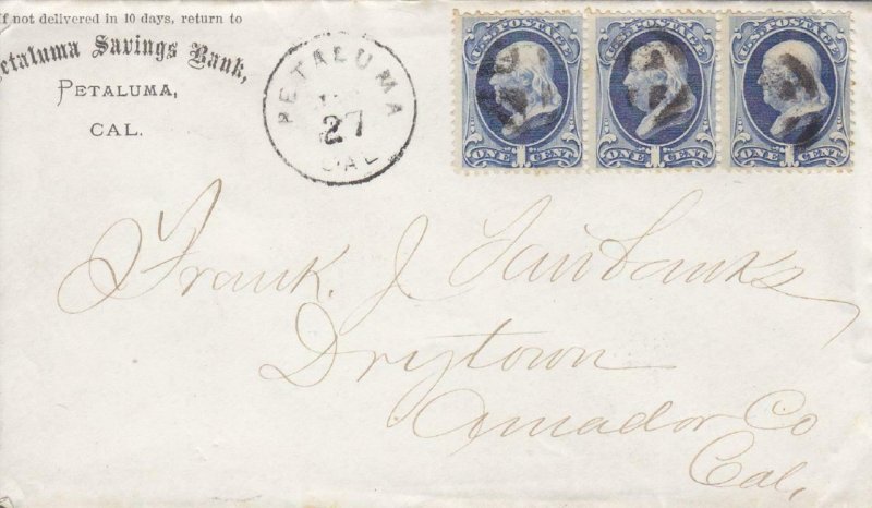 188X, Petaluma to Drytown, CA, Williams #3920, Rarity 3 (36366)