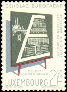 Luxembourg #400, Complete Set, 1963, Never Hinged