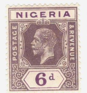 1914 Nigeria SC #28a  KGV MH stamp