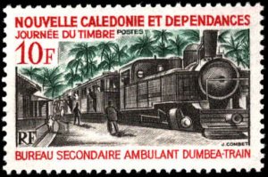New Caledonia #388, Complete Set, 1971, Trains, Never Hinged