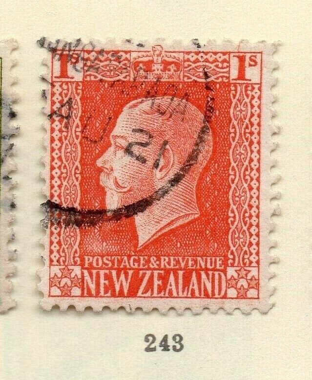 New Zealand 1915-33 Early Issue Fine Used 1S. NW-166095