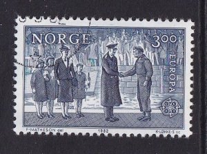 Norway   #806  cancelled  1982  Europa 3k  Haakon VII