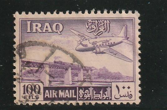 Iraq  Scott#  C8  Used  (1949 Airmail)