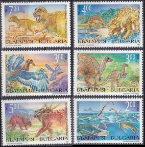 1994 Bulgaria 4109-4114 Dinosaurs 4,00 €​​​​​​​