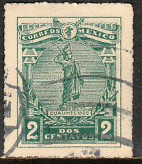 MEXICO 501, 2c Cuauhtemoc Monument. Used. F-VF. (628)