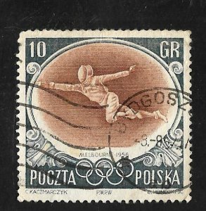 Poland 1956 - U - Scott #750