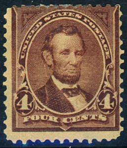 U.S. #280 MINT OG HR