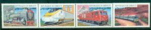 Djibouti 2000 Trains of the World MUH