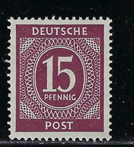 Germany AM Post Scott # 540, mint nh