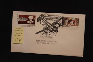 Scott US 2981i on cover Midland TX to  Suffolk, VA (#824)