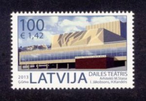 Latvia Sc# 828 MNH Dailes Theater