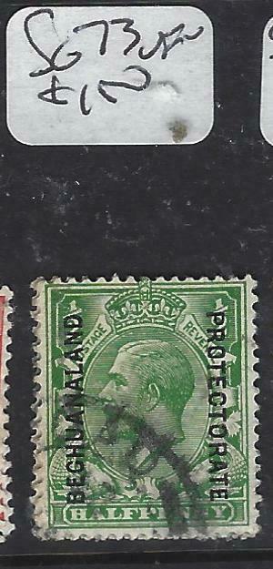 BECHUANALAND  (PP1904B)  KGV ON GB 1/2D  SG 73   VFU