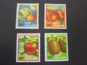 New Zealand 1982 Sc 762-65 MH