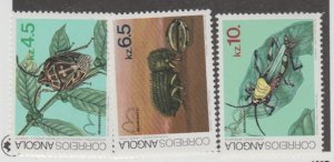 Angola Scott #666-667-668 Stamp  - Mint NH Set