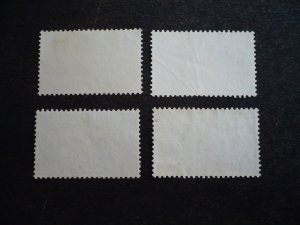 Stamps - Burma - Scott# 159-162 - Used Set of 4 Stamps