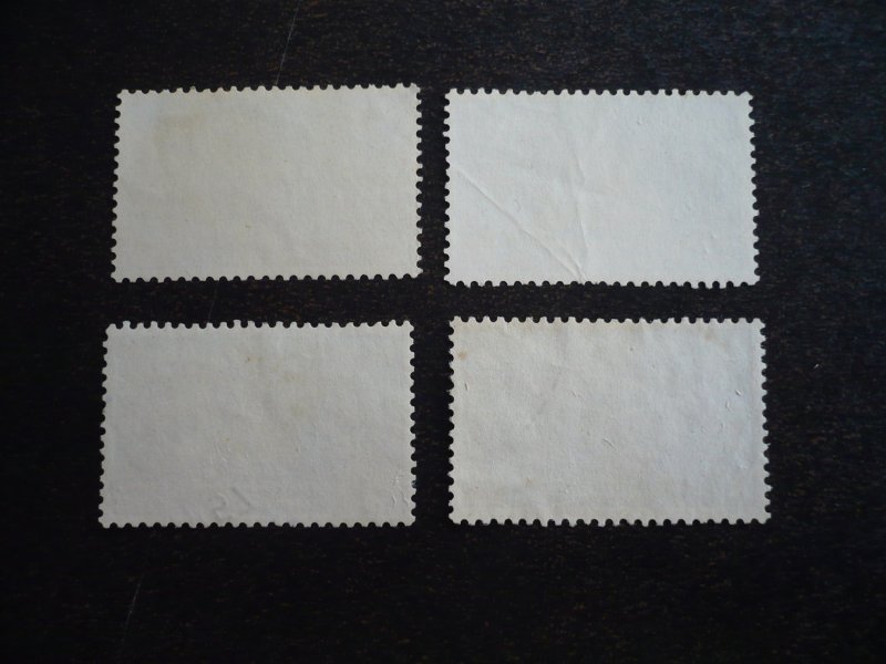 Stamps - Burma - Scott# 159-162 - Used Set of 4 Stamps