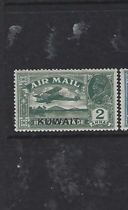 KUWAIT  (PP0705B)  ON INDIA KGV    A/M  SG 31-4  MOG ADDED SCAN OF BACK OF STAMP 