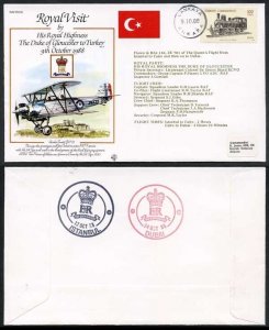 RV6c The Duke of Gloucester to Turkey Standard Cover