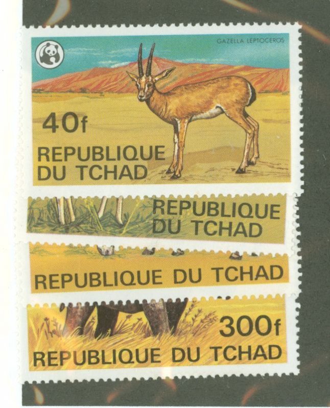 Chad #367/372 Mint (NH) Single (Wwf)