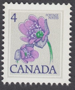 Canada - #784 Hepatica - MNH