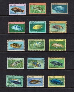 Malawi 1984, Fish,  Definitive set, MNH