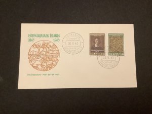 Iceland Reykjavik 1963 First Day of Issue Stamp Cover R40807