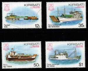 KIRIBATI SG219/22 1984 SHIPPING MNH