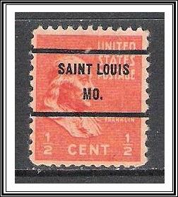 US Precancel #803-71 St Louis MO Used