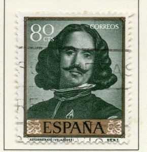Spain 1959 Early Issue Fine Used 80c. NW-136536