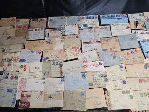 World WW2 Era Rare Collection Lot of 72 Postal History Covers