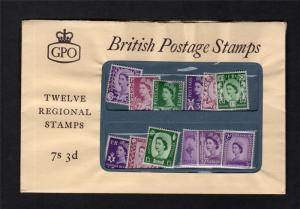 1960 REGIONALS 7/3 FORERUNNER PRESENTATION PACK