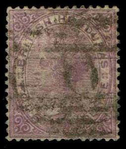 1879 British Honduras #10 QV Wmk 1 P14 - Used - VF - CV$10.00 (ESP#3136) 