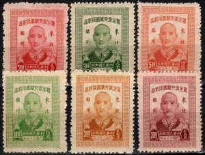 China Taiwan #29-34 MNH  CV $21.00 (X784)